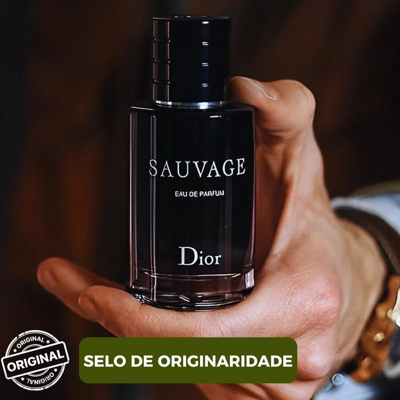 QUEIMA DE ESTOQUE - 3 Perfumes Masculinos Importados (100ml cada) - Sauvage Dior l Bleu de Chanel l 212 VIP Black )